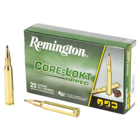 Remington Ammunition 270 Winchester 130gr Tipped Core Lokt Soft Point