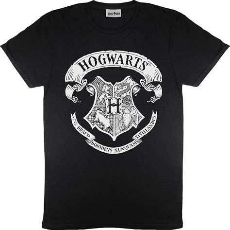 Harry Potter Hogwarts Mono Logo Boyfriend Fit T Shirt Womens S Xxl