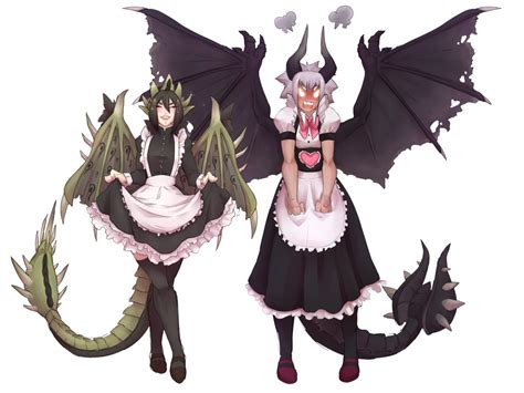 Damn Wyvern Gems Missblubbs Dragon Maid X Monster Hunter Monster