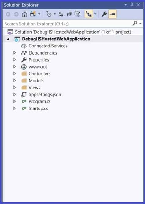 How To Debug IIS Hosted Asp Net Web Application In Visual Studio