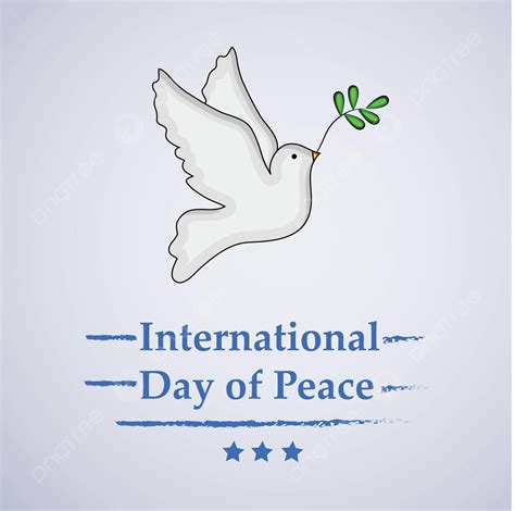 World Peace Day Background Element Peaceful Graphics Vector Element