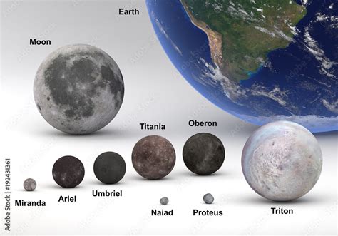 Earth Moon Size Comparison