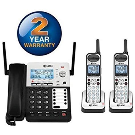 Eleacb00n47bfw8 Atandt Sb67138 1 Sb67108 3 Handset Corded Cordless