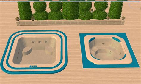 Mod The Sims Patio Jacuzzi Hot Tub The Sims 4 Pc Sims 4 Mods Sims 4