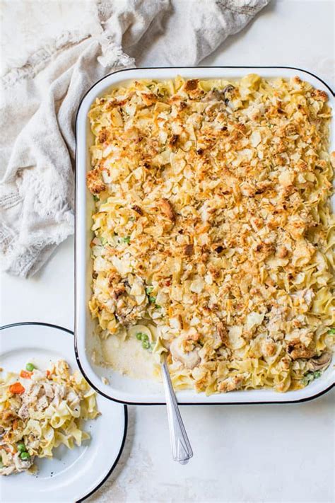 Tuna Noodle Casserole From Scratch Brown Eyed Baker
