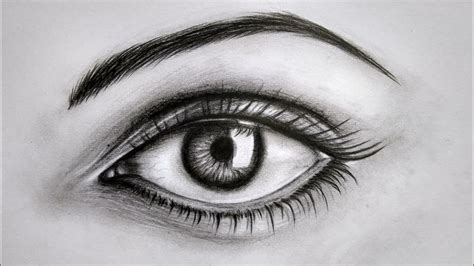 How To Draw Realistic Eye Time Lapsepencil Drawing Rainbow Art