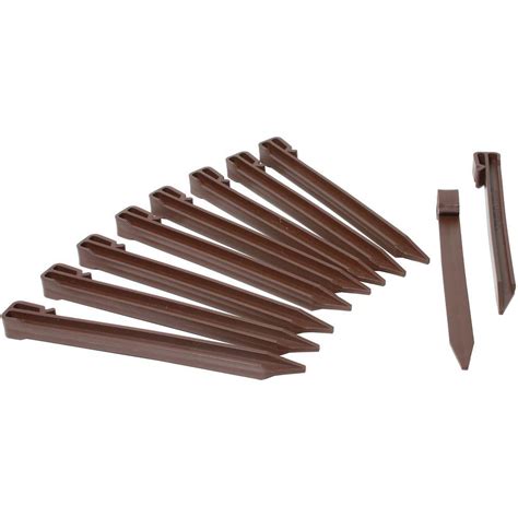 Support and guide the edger, giving you straighter lines and cleaner cuts. Master Mark Terrace Board Stakes in Brown (20-Pack)-99302 ...