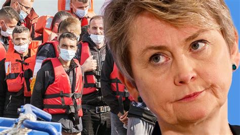 yvette cooper torn apart by tory over labour s pian to strlke migrant deal with eu youtube