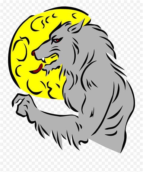 Werewolf And Moon Clipart Werewolf And Moon Clipart Emojiwerewolf