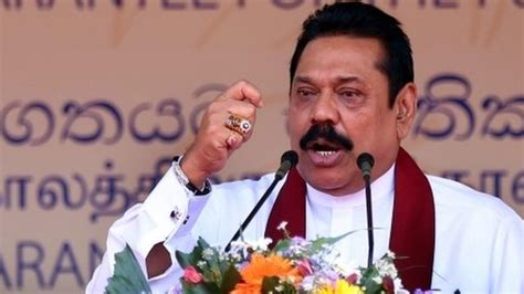 Sri Lankas Mahinda Rajapaksa Fights Corruption Claims Ahead Of Poll
