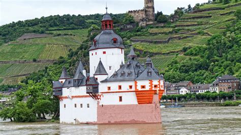 Ship Castle On The Rhine River In Germany 1 By Piaglud On Deviantart