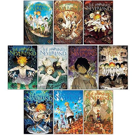 English Manga Graphic Novels New Vol 1 10 The Promised Neverland Comics