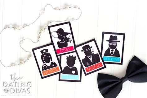 Cards for mafia game vector. Mafia Date Night | The Dating Divas