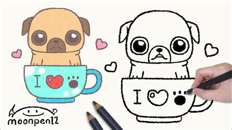 Pug Puppy Drawing At Explore Collection Of Pug