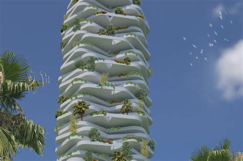 The Italian Project Oxygen Eco Tower At Mipim Awards 2015 Arketipo