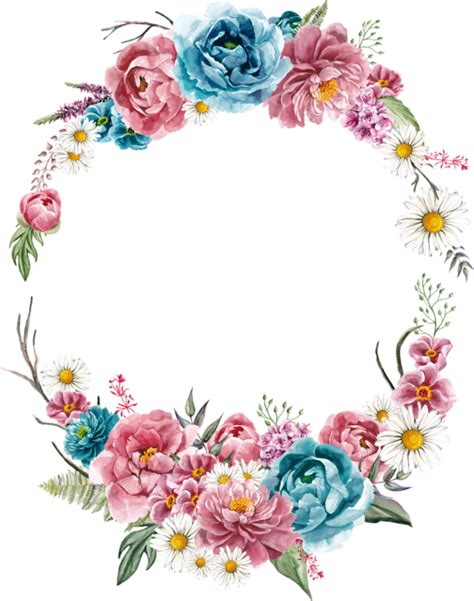 cadres,frame,rahmen,quadro,png | Imagem floral, Frame floral, Moldura floral
