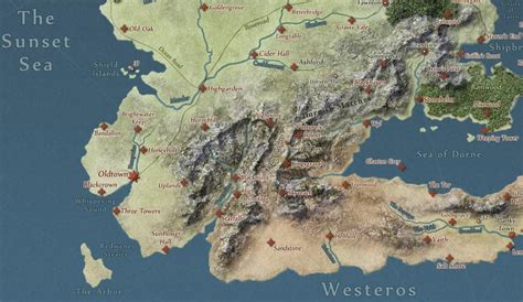 “game Of Thrones” Interactive Map Puts All Other Interactive Maps To Shame