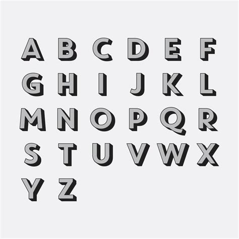The Alphabet Is Made Up Of Letters And Numbers In Different Styles