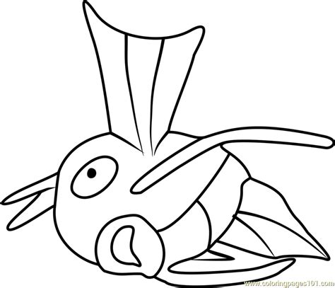 Magikarp Coloring Pages Coloring Home