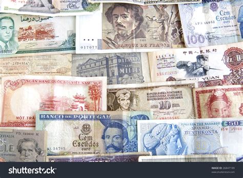 Maybe you would like to learn more about one of these? Old Cash Money Different Countries Around Stock Photo 26847199 - Shutterstock