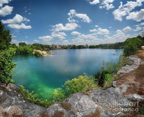 Quarry Lake Swimming Hole Austin Texas Photograph By Bruce Lemons