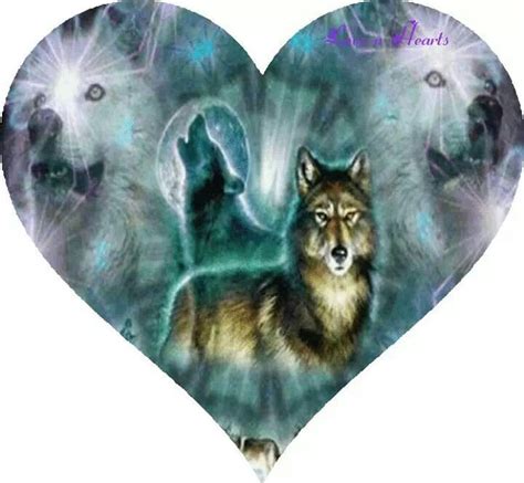 Wolf Heart Animal Tattoo Wolf Animals