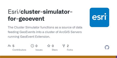 Github Esri Cluster Simulator For Geoevent The Cluster Simulator
