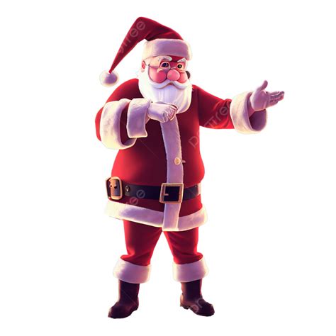 Merry Christmas Santa Claus Character Clipart Merry Christmas Santa
