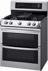 Gas Range With Griddle And Double Oven Images
