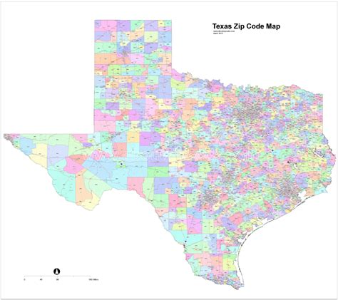 Texas Zip Code Maps Maps Fact