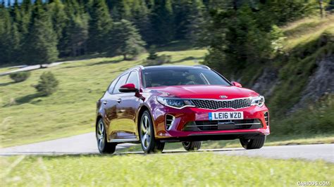 2017 Kia Optima Sportswagon Gt Line S Uk Spec Front Three Quarter