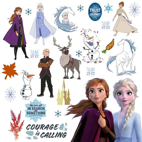 Instant Download Frozen 2 Design Sticker Vector Design Clipart Etsy