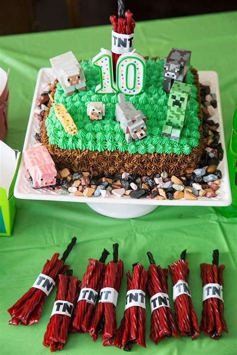 How To Throw A Simple Minecraft Birthday Party Part 2 The Kitchen