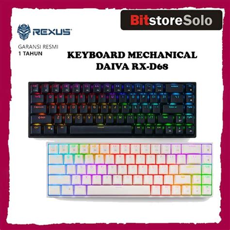 Jual Keyboard Gaming Mechanical Rexus Daiva Rx D68 Di Lapak
