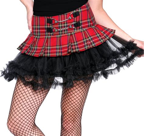 Tripp Tutu Plaid Rockabilly Gothic Emo Punk Sexy Doll Tulle Skirt Rock Ik2844 Ebay