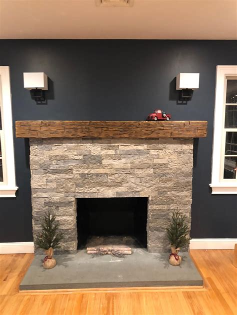 Fireplace Mantel 68 Chunky Rustic Hand Hewn Solid Pine Etsy In 2021