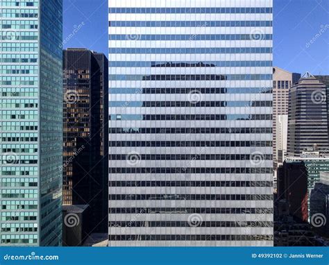 New York Skyscraper Facade Stock Photo Image Of Beautiful 49392102