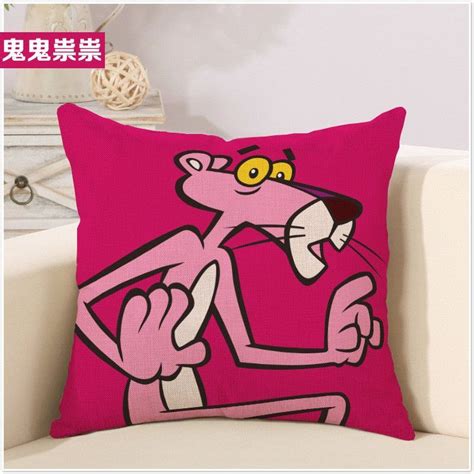 The Pink Panther Film Collection Cartoon Art Pillow Case Cover Massager