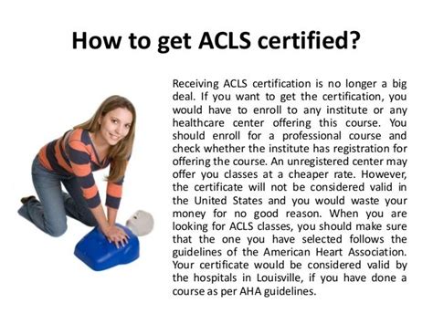 Acls Certification Louisville Is It Aha Recommended
