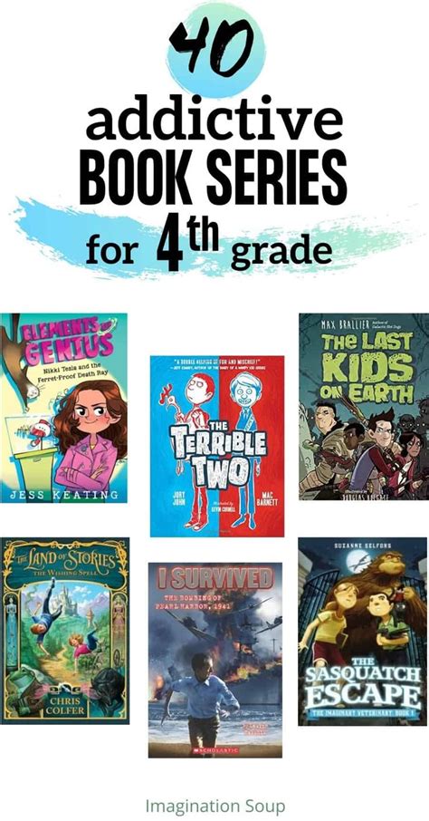 60 Best 4th Grade Books In A Series 4th Grade Books Books Kids Book