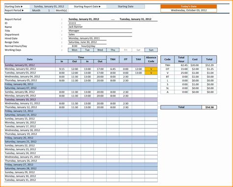Excel Timesheet Template With Overtime Calculation Besttemplates234