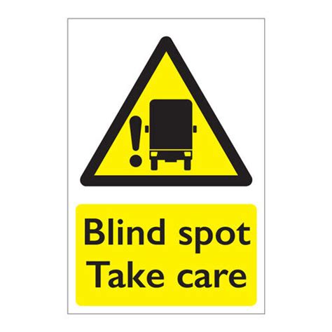 Blind Spot Take Care Warning Sticker Hgv Van Lorry Danger Sticker