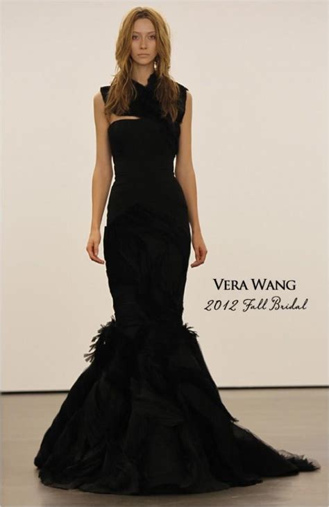 Vera Wang Black Wedding Dress ♥ Extraordinary Wedding Dresses 792556