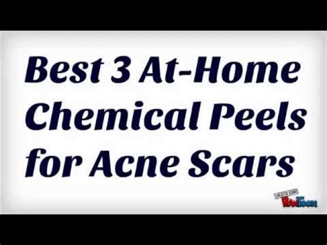 Human skin contains melanocyte cells that produce melanin, a pigment found in the skin, hair and eyes, through a process called melanogenesis. Best 3 At-Home Chemical Peels for Acne Scars - YouTube