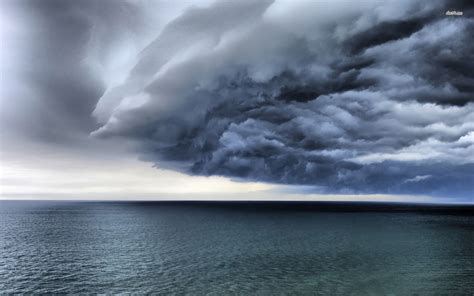 Storm Clouds Ocean Wallpapers 4k Hd Storm Clouds Ocean Backgrounds