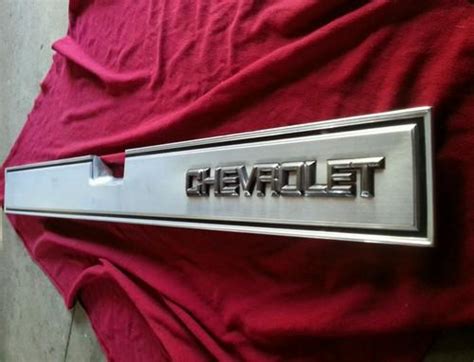 Buy 73 87 Chevrolet C10 Tailgate Trim Band Chevy In Overland Park