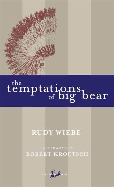 The Temptations Of Big Bear Cbc Books