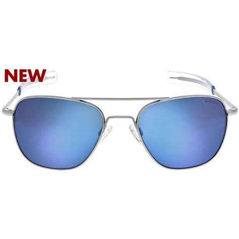 Randolph Engineering Aviator Af254 Matte Chrome Mit Skyforce P™ Atlantic Blue Optilens De