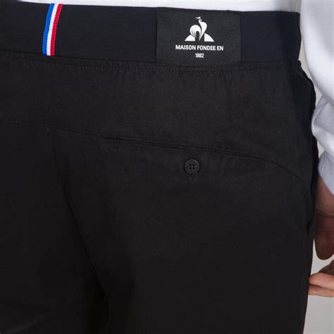 Homme Short Essentiels Slim Noir Et Noir Le Coq Sportif Shorts