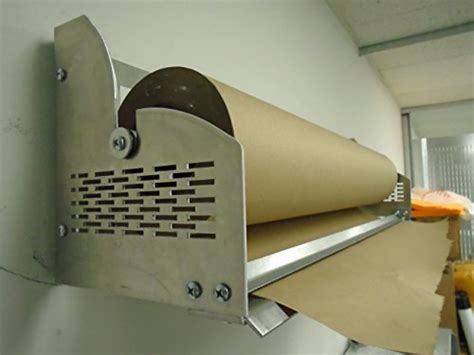 Paper Cutter Roll Dispenser 36 Inches Wall Mount Kraft Paper Duralov